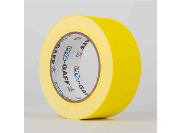 PRO-GAFFER, Gul, 48mm x 22.8m High performance adhesive 